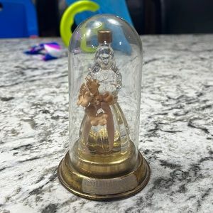 Vintage 1939 Yesteryear Domed Glass Perfume Bottle Display by Babs